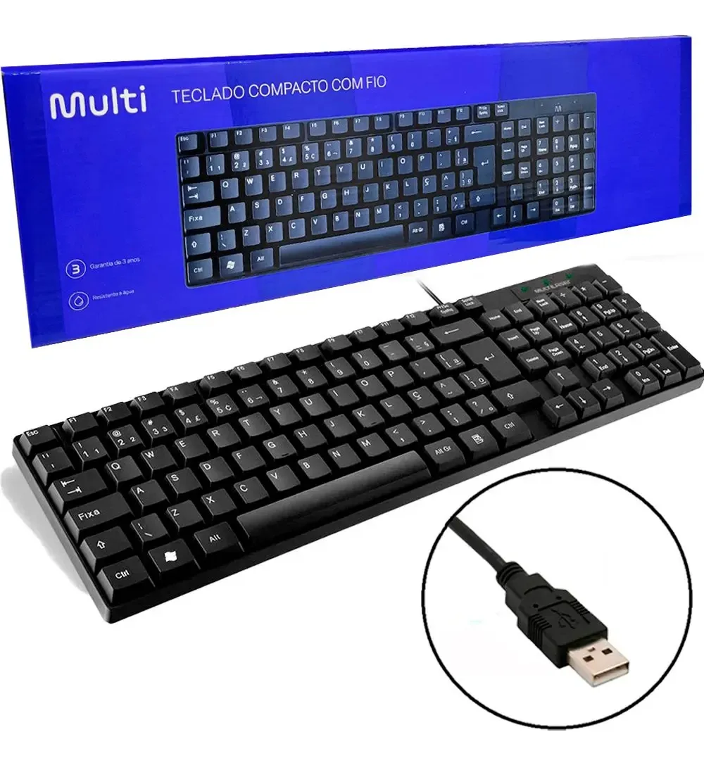 Teclado com fio tf100